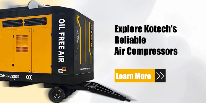 Can a 185 CFM diesel compressor be used for oil & gas exploration? 